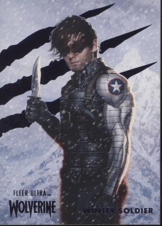 Winter Soldier 2022 Fleer Ultra Wolverine Blue 078/181 #16