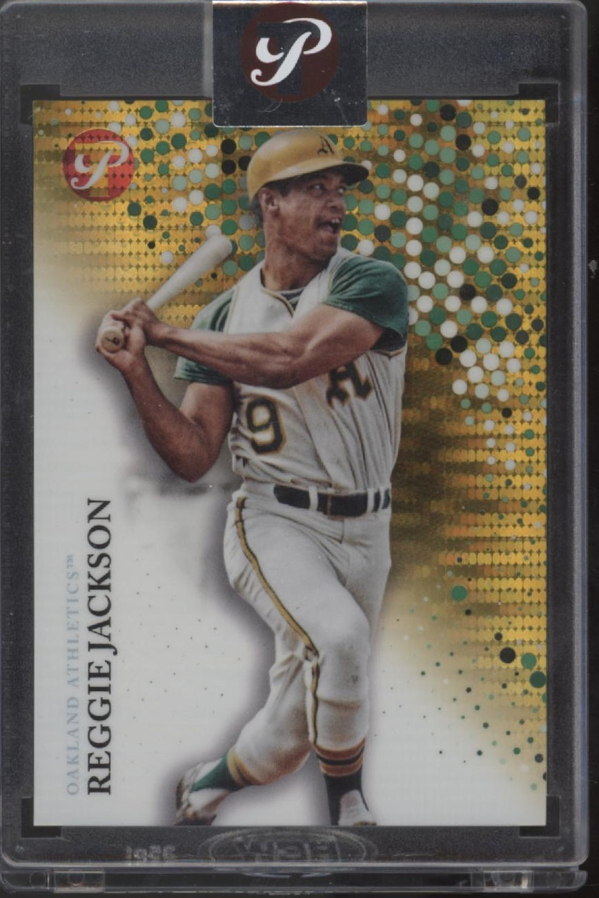 Reggie Jackson 2022 Topps Pristine Gold Refractor 25/50 #53