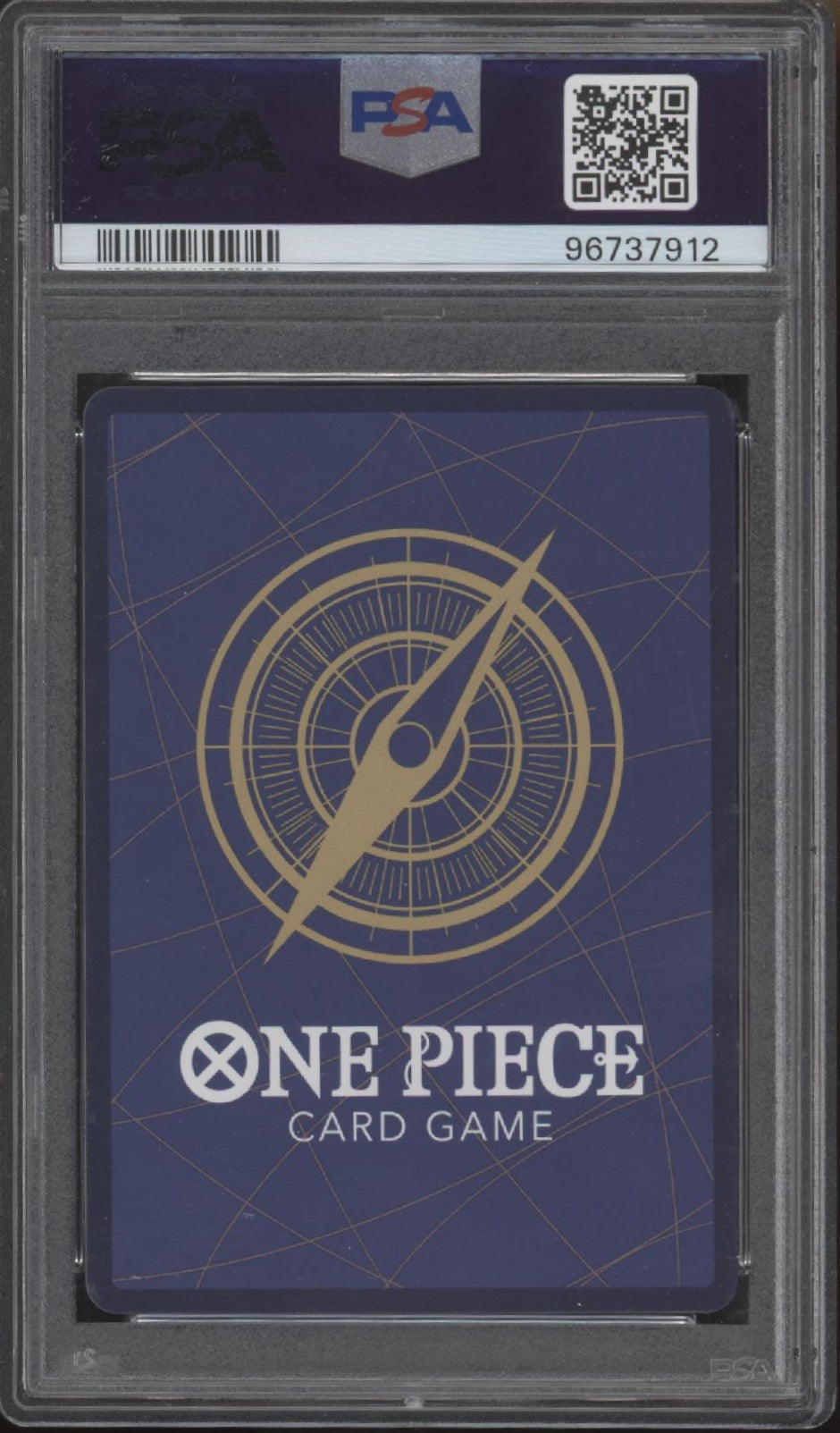 Trafalgar Law One Piece Card Game Kingdoms of Intrigue Special Alt Art PSA 10