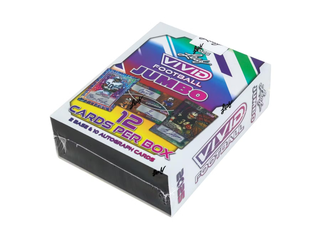 2025 Leaf Vivid Football Jumbo Box