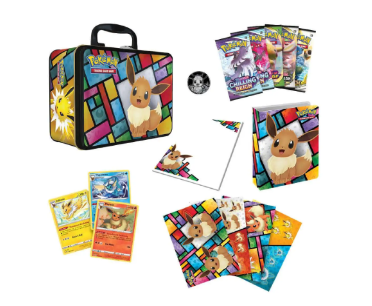 Pokemon Eevee Treasure Chest Tin