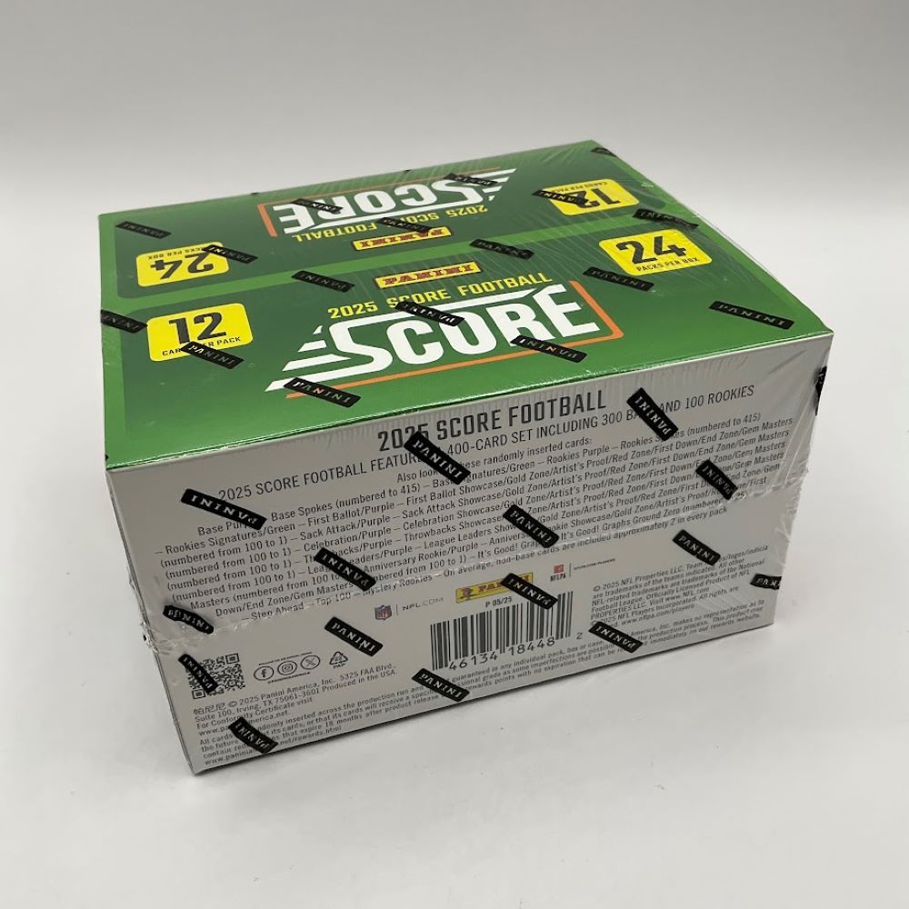 2025 Panini Score Football Retail Box