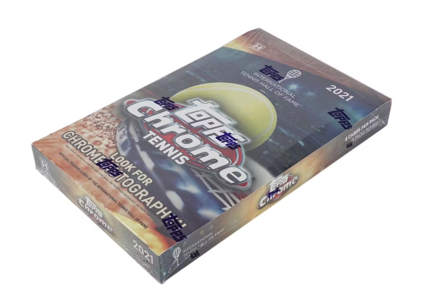 2021 Topps Chrome Tennis Hobby Box