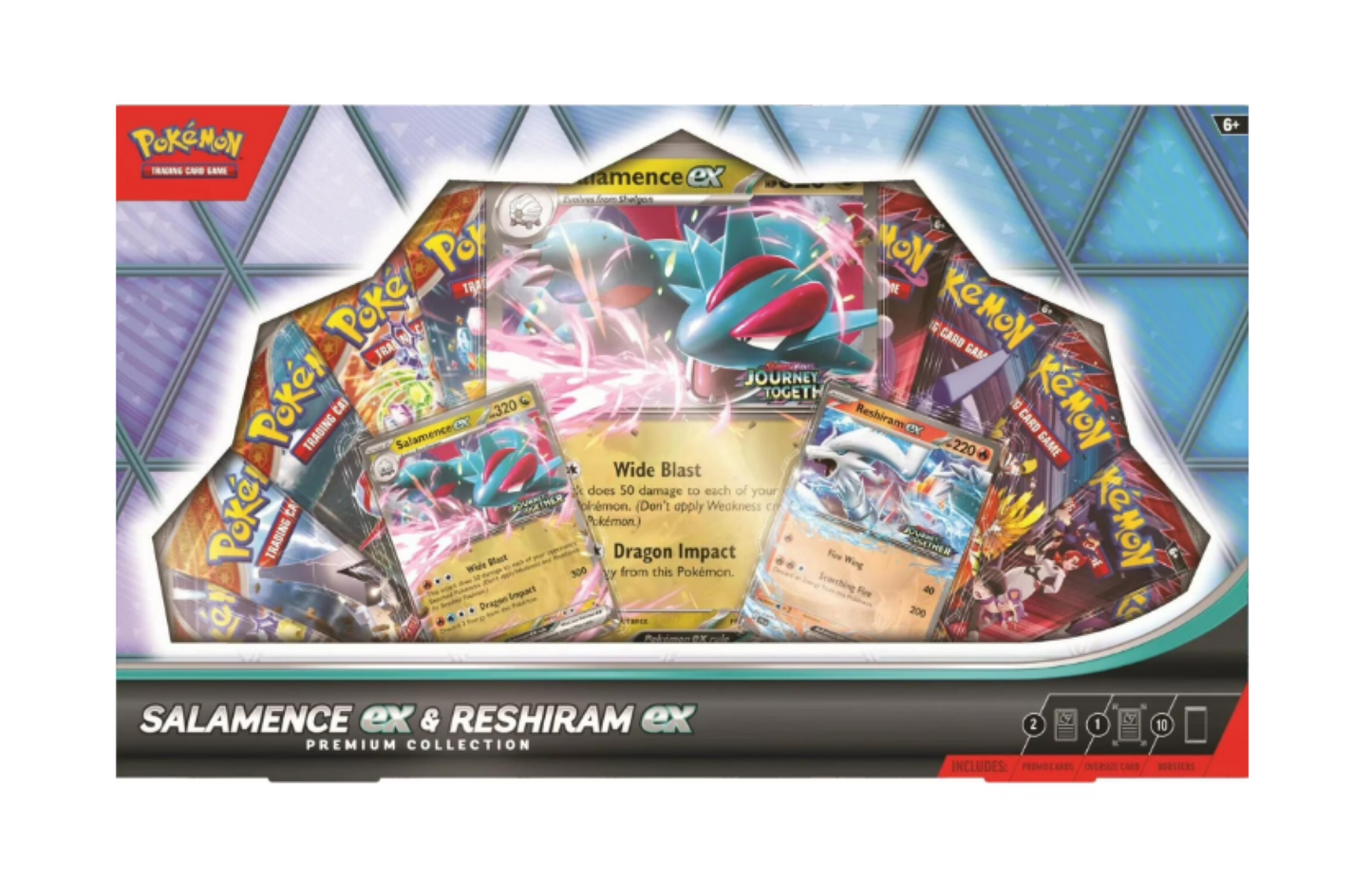 Pokemon: Salamence & Reshiram ex Premium Collection