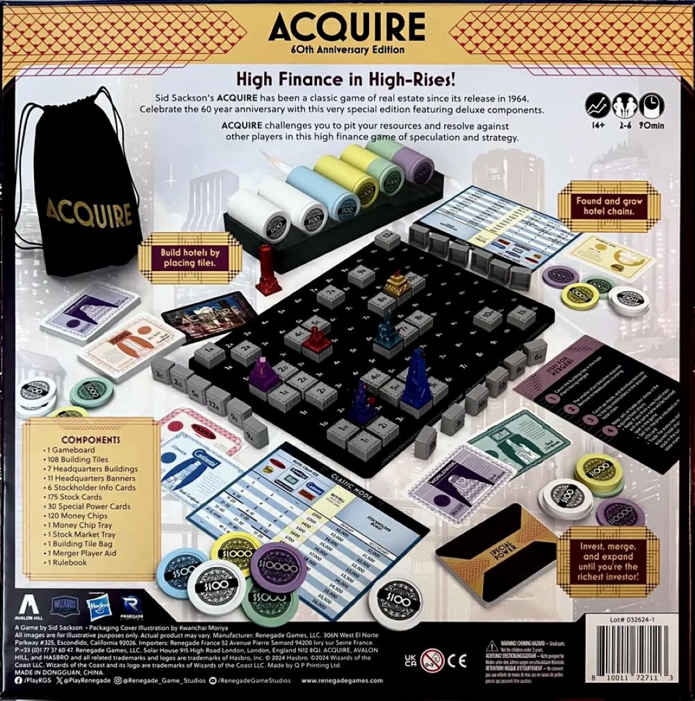 Acquire: 60th Anniversary Edition