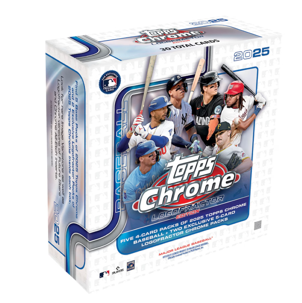 2025 Topps Chrome Logofractor Edition Baseball Hobby Box
