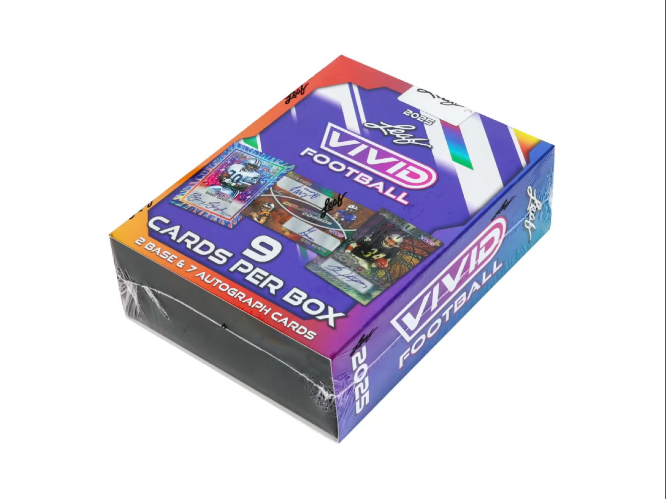 2025 Leaf Vivid Football Hobby Box