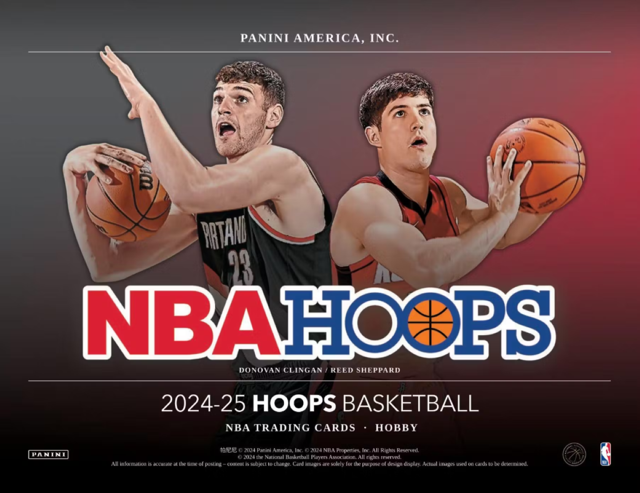 2024-25 Panini HOOPS Basketball Hobby Box