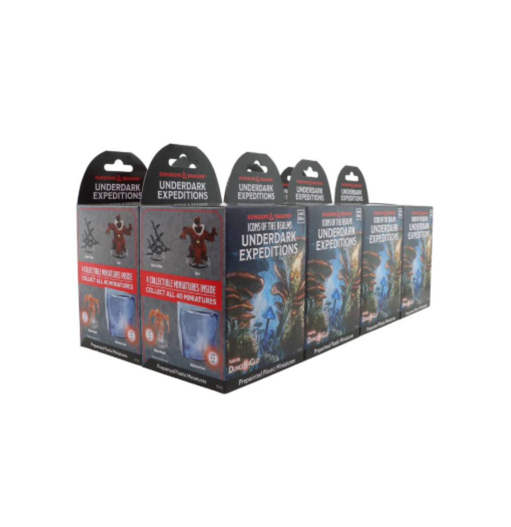 D&D Icons of the Realms: Underdark Expeditions 8ct Lot
