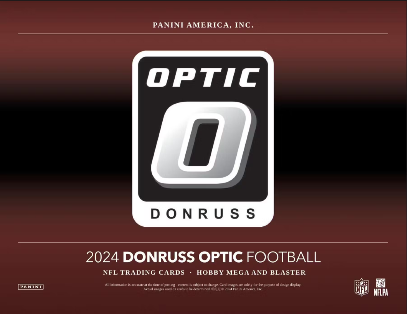 2024 Panini Donruss Optic Football Hobby Blaster Box