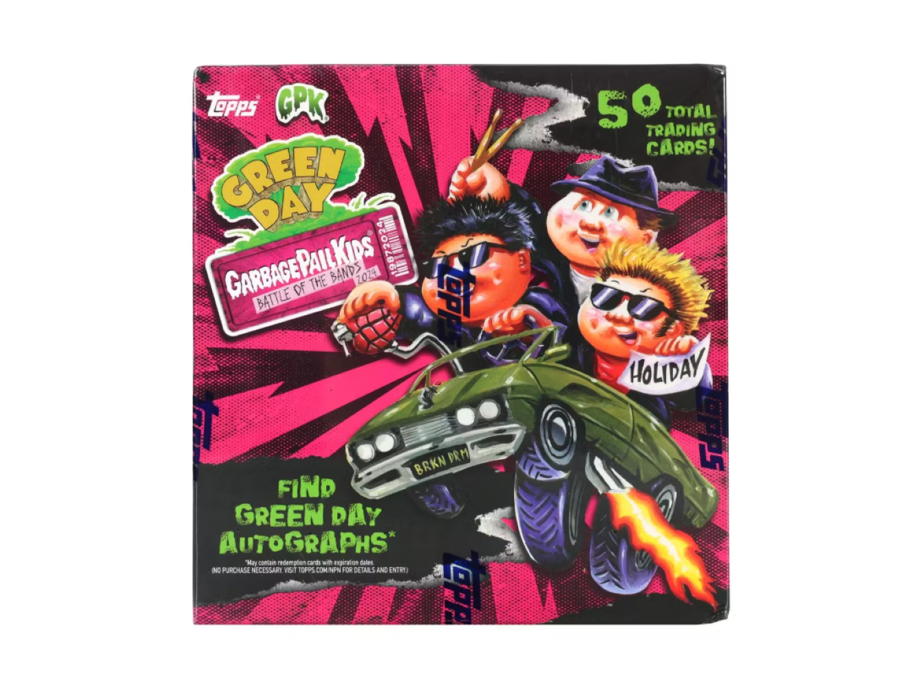 2024 Topps Garbage Pail Kids Battle of the Bands Hobby Box