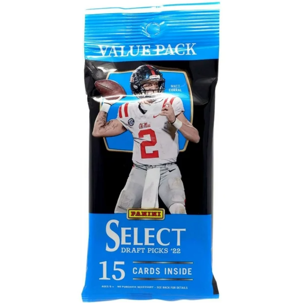 2022 Panini Select Draft Football Fat Pack Box
