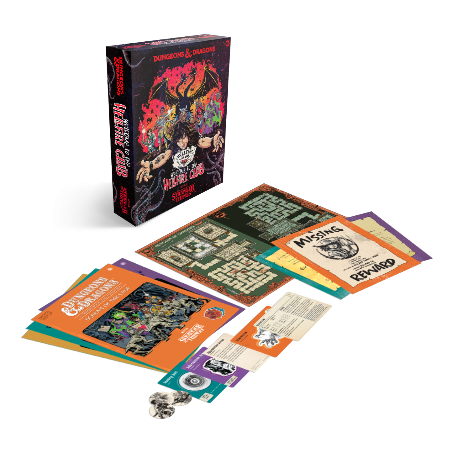 Dungeons & Dragons Stranger Things Welcome to Hellfire