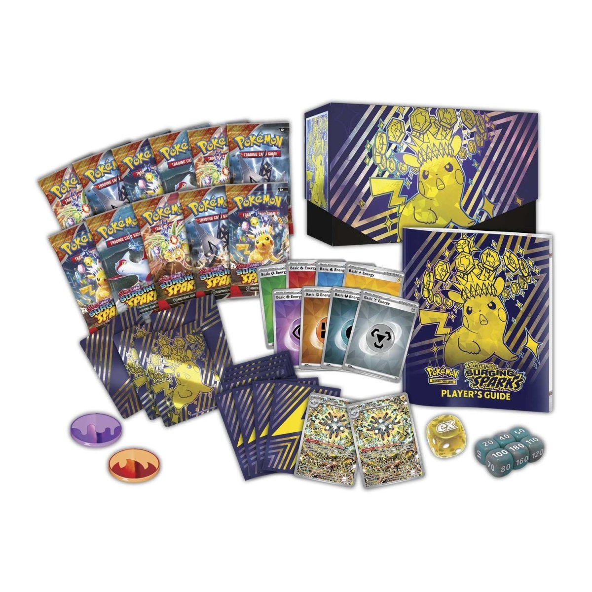 Pokemon: Scarlet & Violet Surging Sparks Pokemon Center Elite Trainer Box