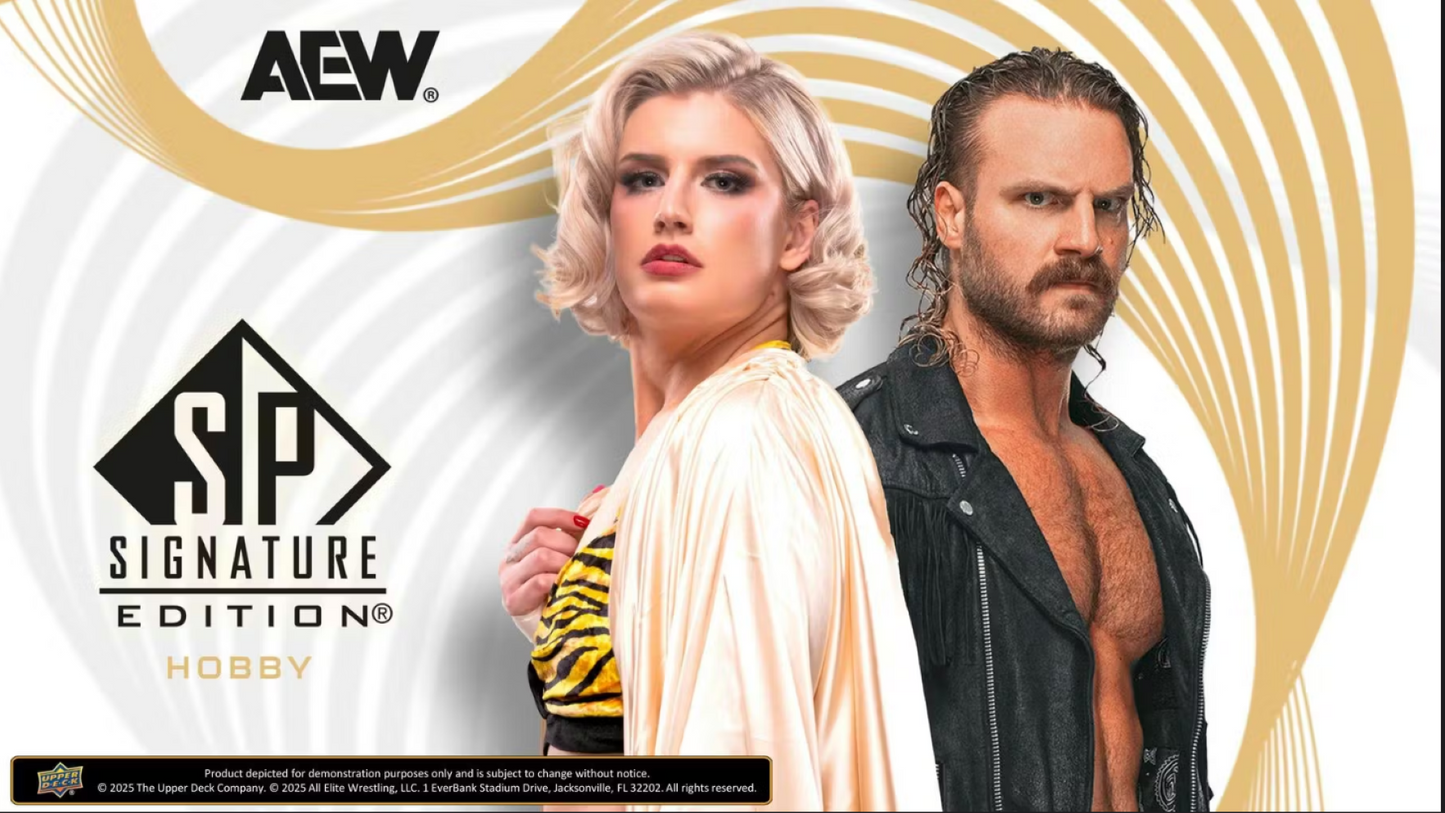 2025 Upper Deck AEW SP Signature Edition Hobby Box *Contact Us To Order*