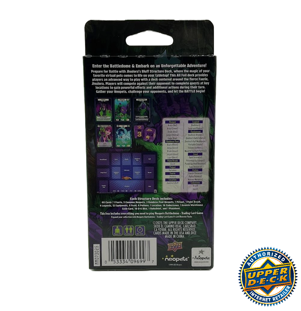Neopets Battledome TCG: Jhudora's Bluff Structure Deck