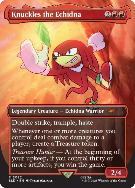 Magic the Gathering: Secret Lair X Sonic Friends & Foes Non-Foil