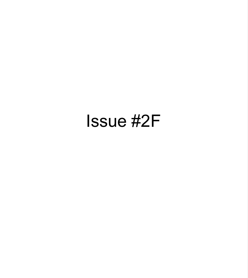 Mosely Issue #2F