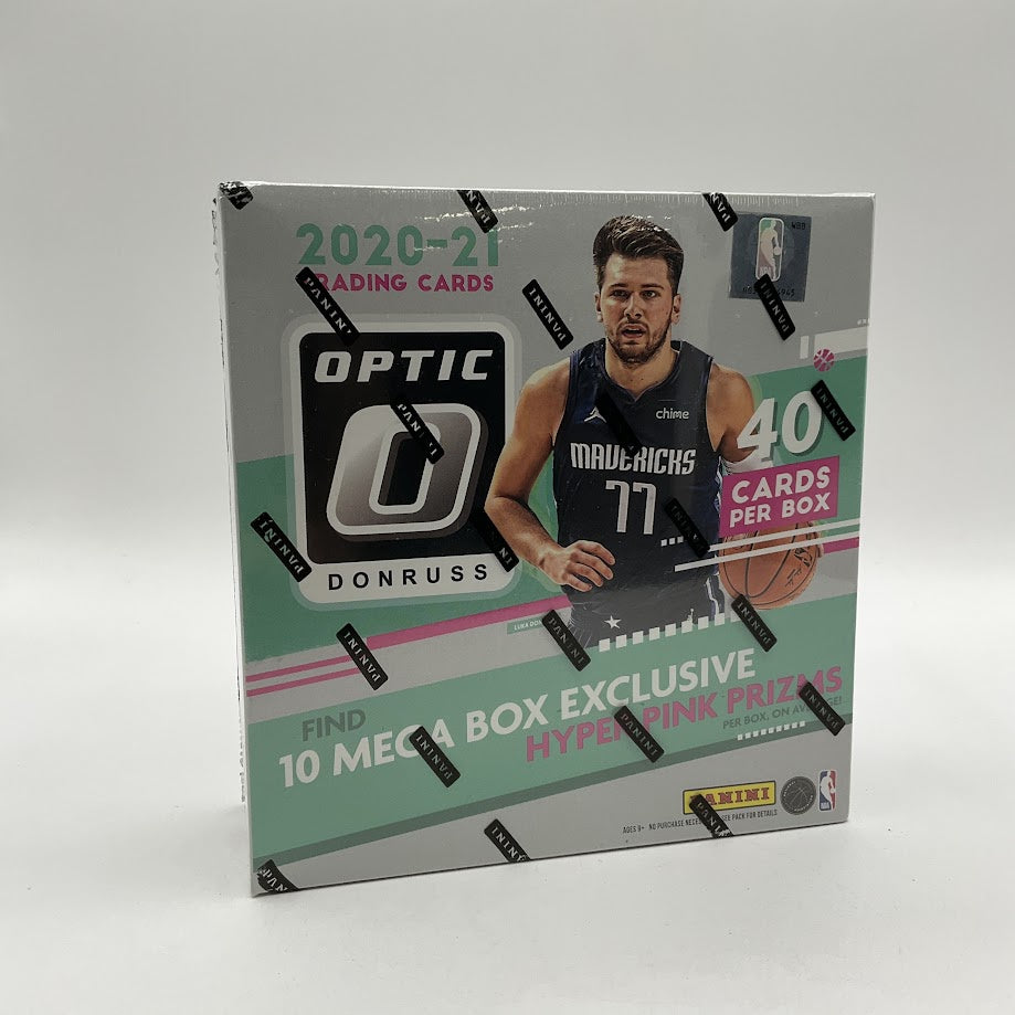 2020-21 Panini Donruss Optic Basketball Mega Box (Hyper Pink Parallels) - Collector Store LLC