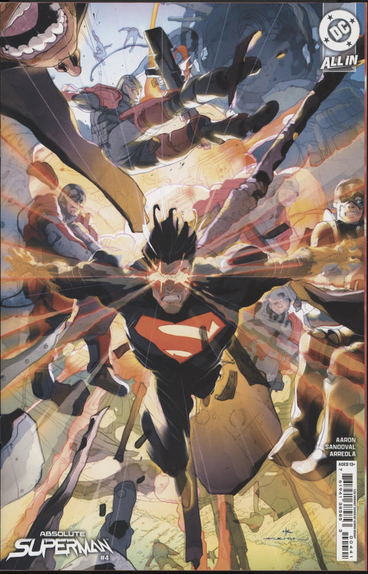 Absolute Superman Issue #4D 1:25 Retailer Incentive Variant
