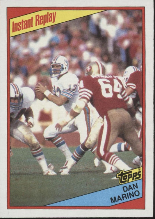 Dan Marino 1984 Topps Instant Replay #124 Miami Dolphins #2