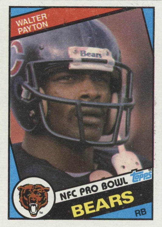 Walter Payton 1984 Topps #228 #2