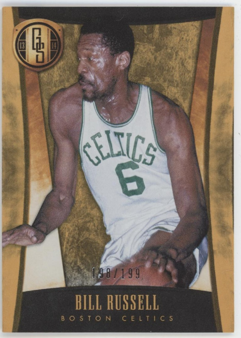 Bill Russell 2013-14 Panini Gold Standard 198/199 #302