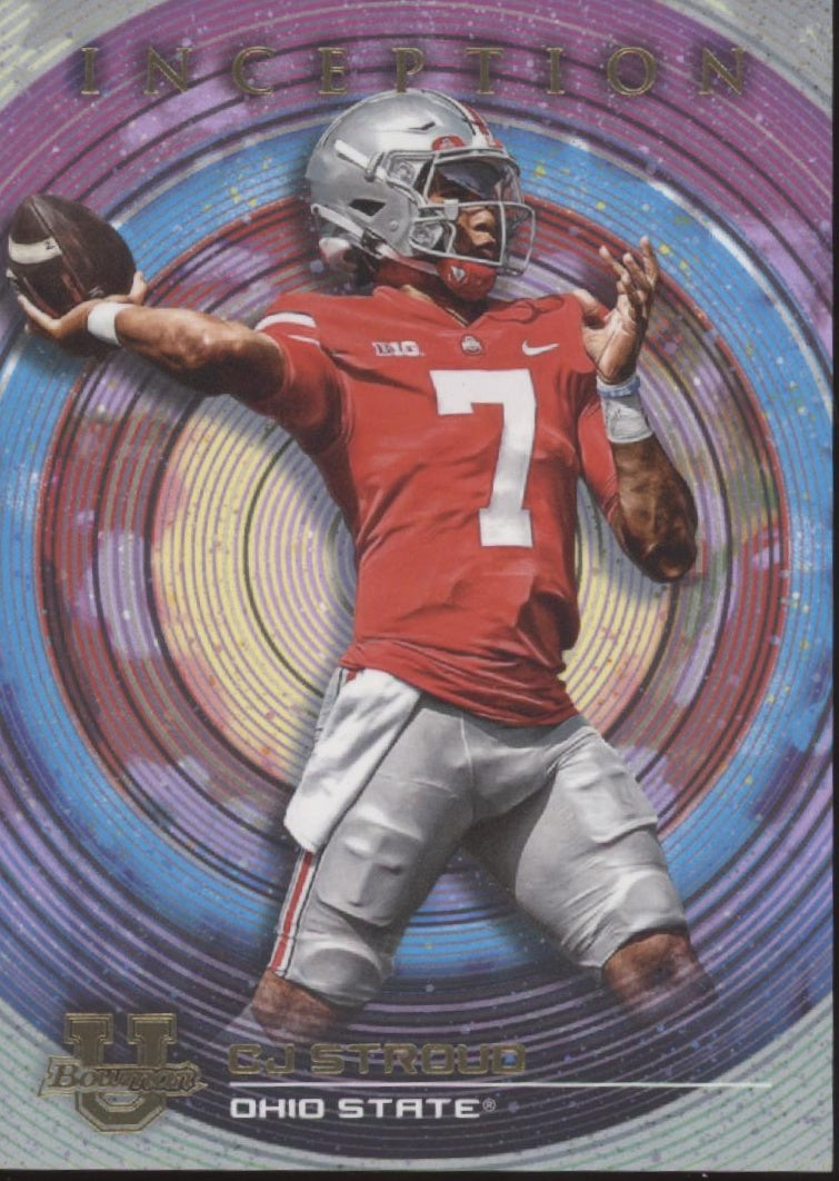 CJ Stroud 2023 Bowman University Inception #88