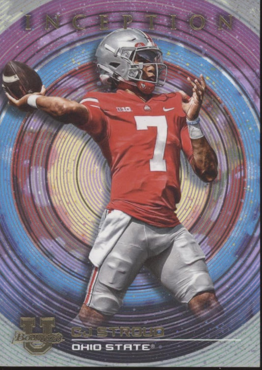 CJ Stroud 2023 Bowman University Inception #88