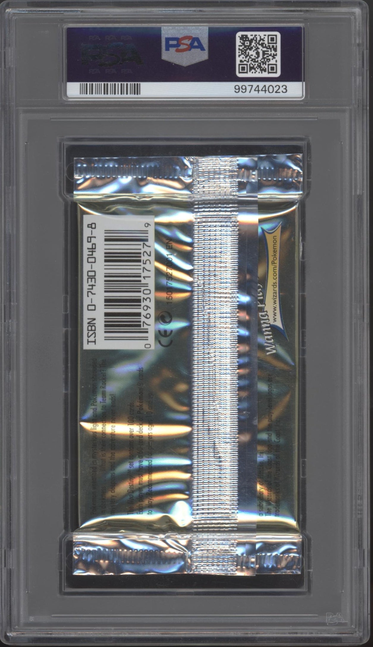 Neo Destiny Pokemon 1st Edition Togetic Booster Pack PSA 10