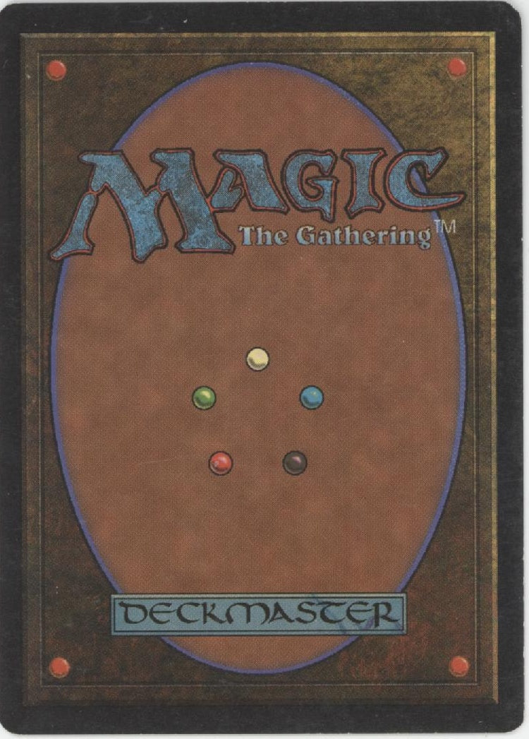 Sindbad Magic the Gathering Foreign Black Border Mana Symbol Error Korean