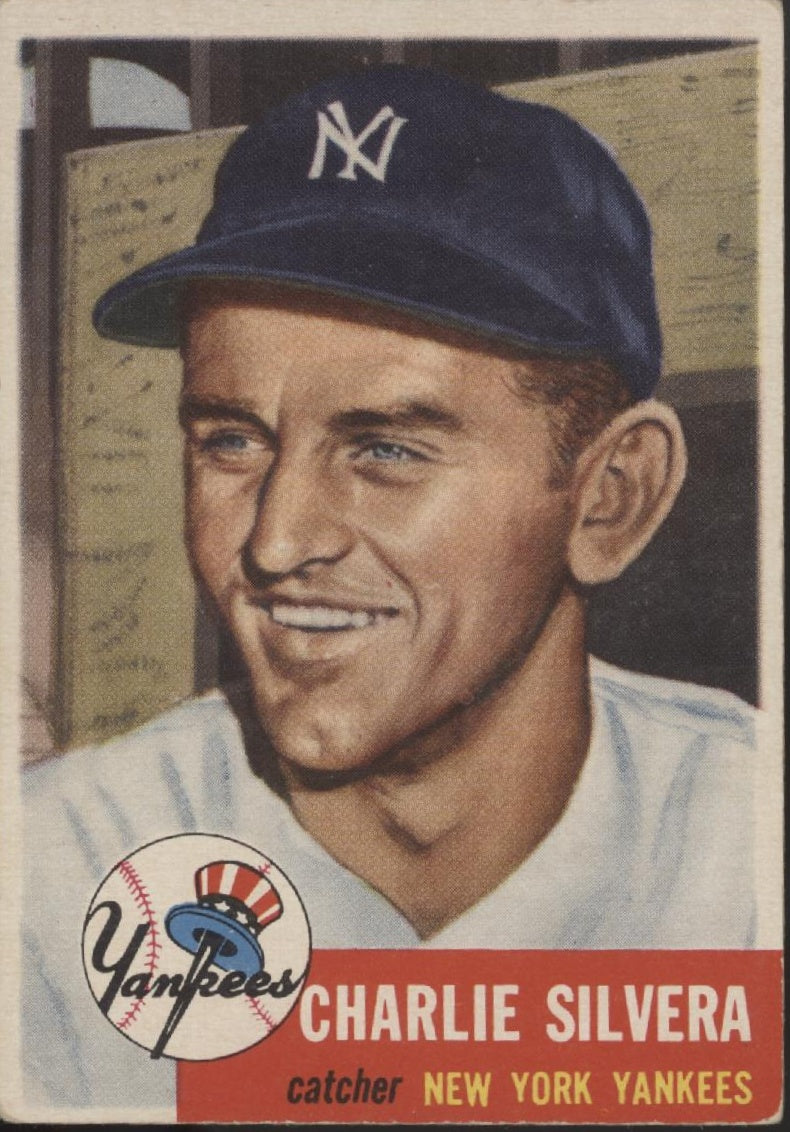 Charlie Silvera 1953 Topps #242 New York Yankees VG