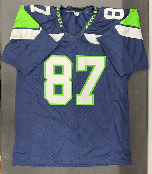 Noah Fant Signed Seattle Seahawks Jersey Gameday Witnessed