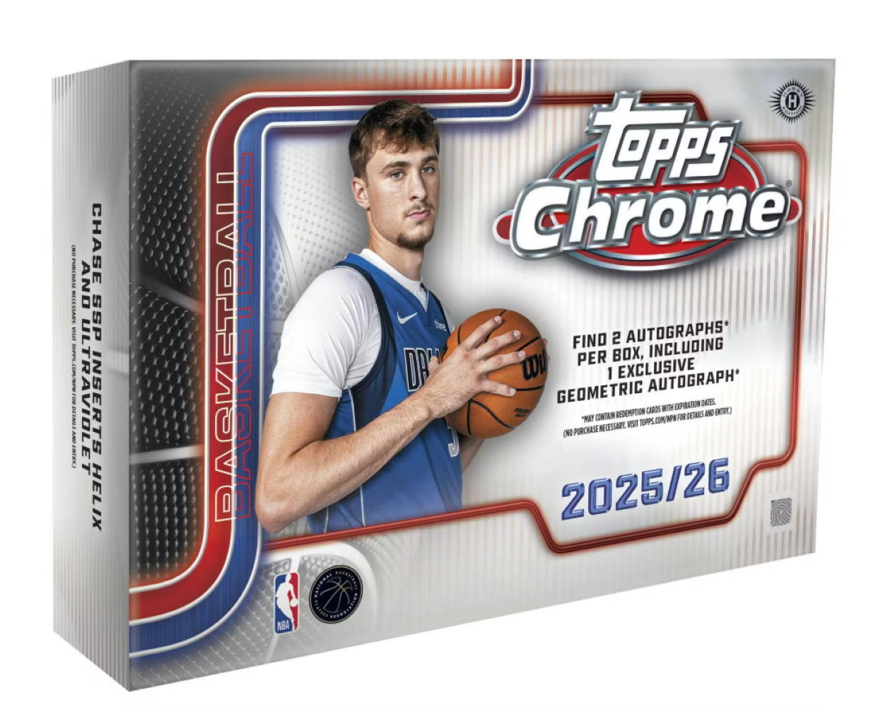 2025-26 Topps Chrome Basketball Breaker's Delight Box Case