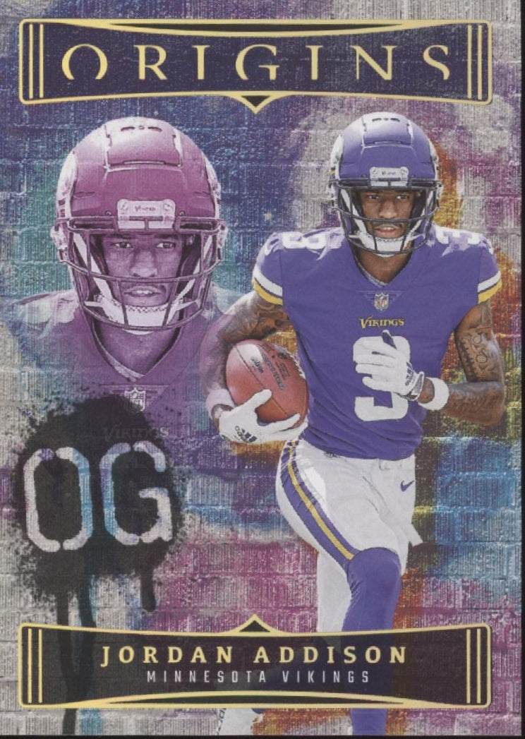 Jordan Addison 2023 Panini Origins Original Gridiron #OG-JA