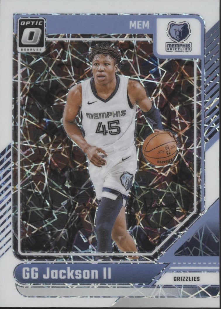GG Jackson II 2024-25 Panini Donruss Optic White Velocity Prizm 19/59 #12