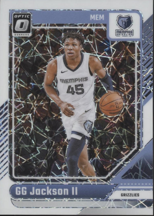 GG Jackson II 2024-25 Panini Donruss Optic White Velocity Prizm 19/59 #12