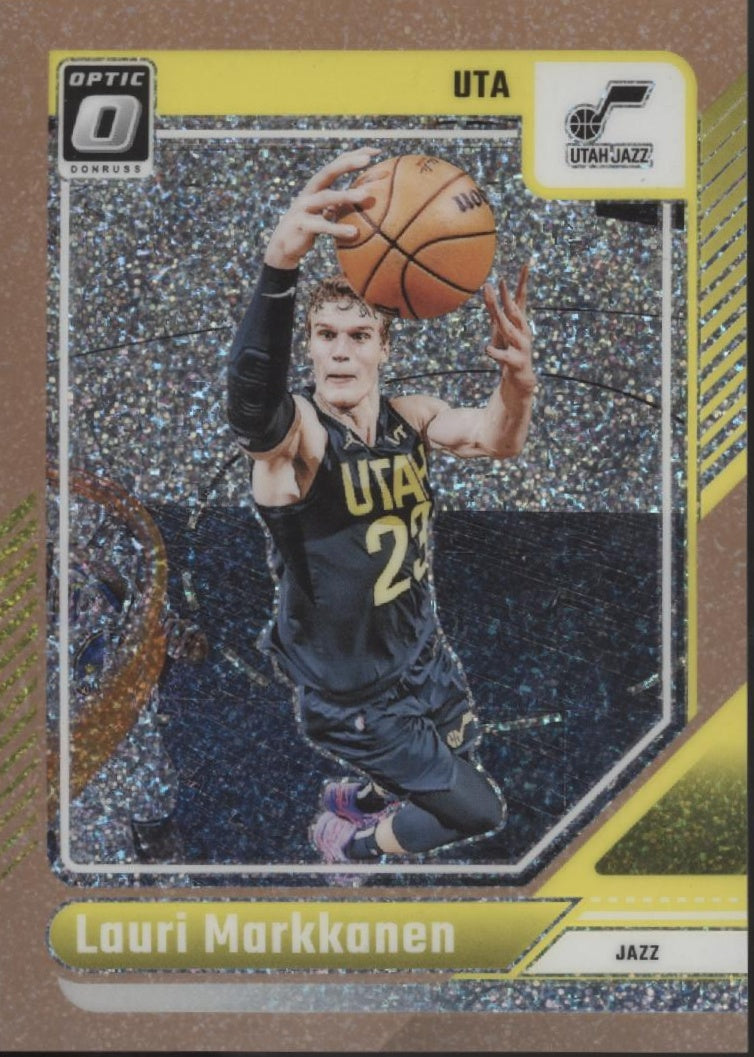 Lauri Markkanen 2024-25 Panini Donruss Optic Copper Glitter Prizm 91/99 #73
