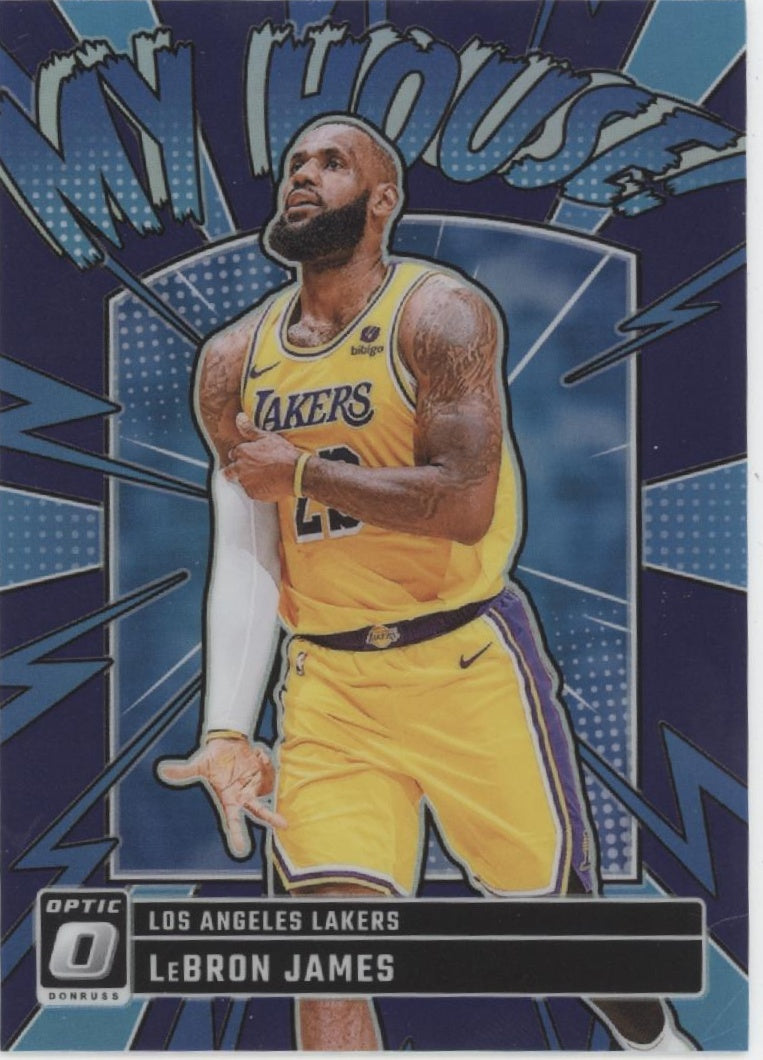 LeBron James 2024-25 Panini Donruss Optic My House! Purple Prizm #3 #2
