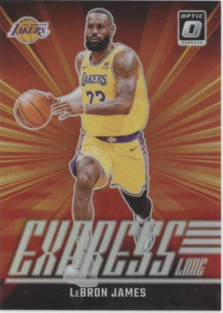 LeBron James 2024-25 Panini Donruss Opti Express Lane Prizm #2