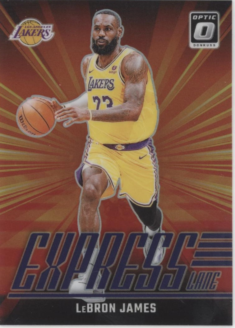LeBron James 2024-25 Panini Donruss Opti Express Lane Prizm #2 #2