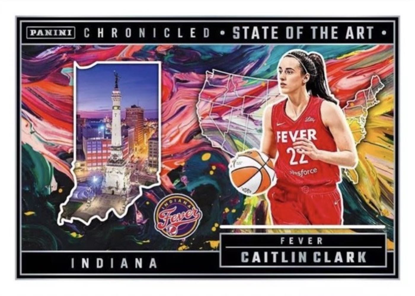 2025 Panini Caitlin Clark Chronicled Keepsake WNBA Basketball Retail Box