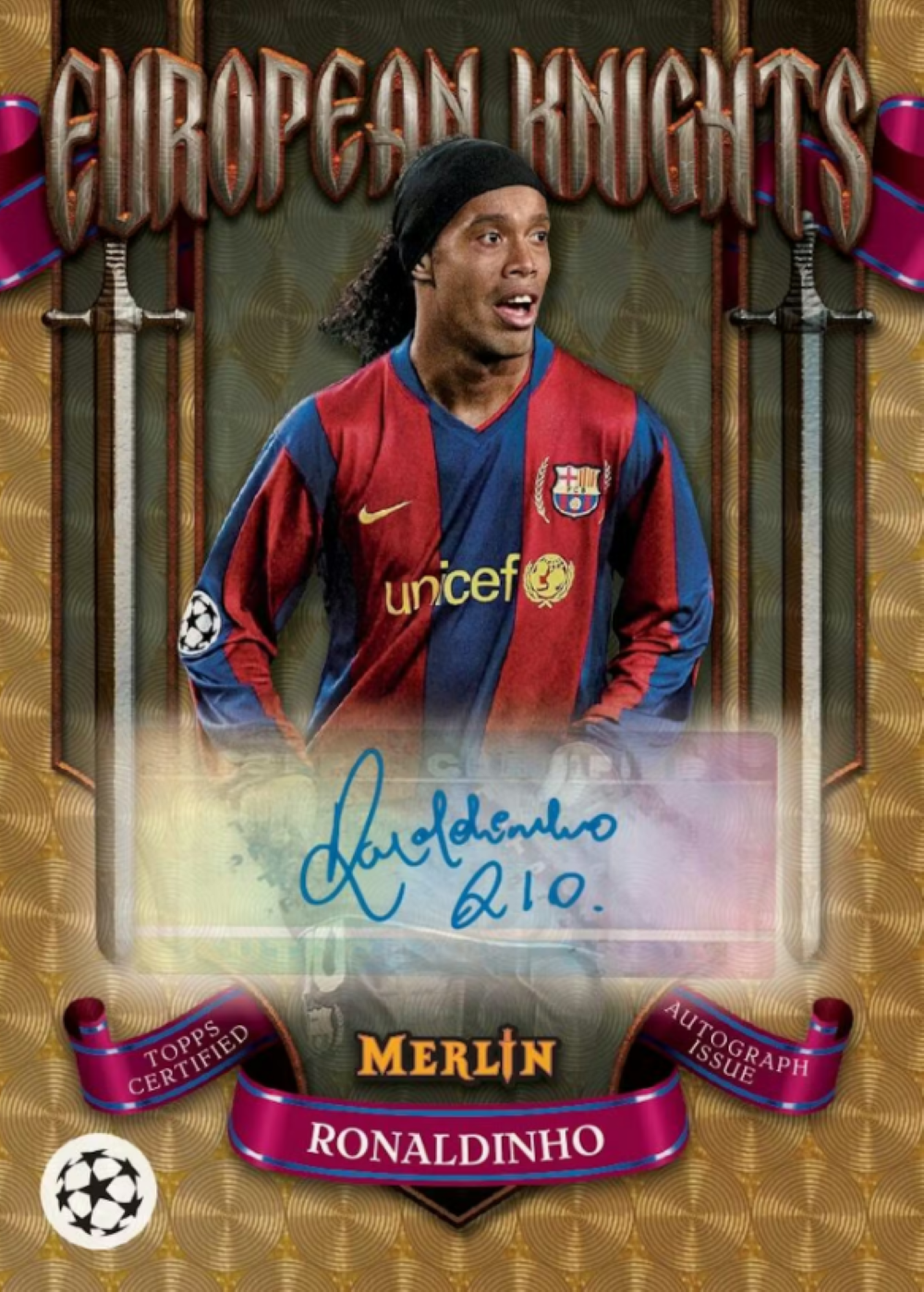 2024-25 Topps UEFA Club Competition Merlin Chrome Soccer Blaster Box