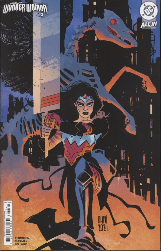 Absolute Wonder Woman Issue #3D 1:25 Retailer Incentive Variant