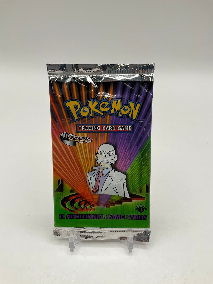 Pokemon Gym Challenge 1st Edition Booster Pack Blaine