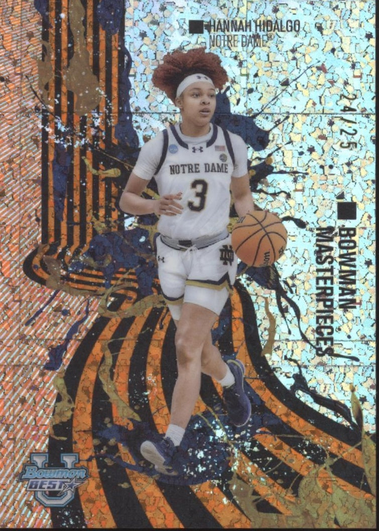 Hannah Hidalgo 2024-25 Bowman's Best University Mini Diamond Refractor 24/25