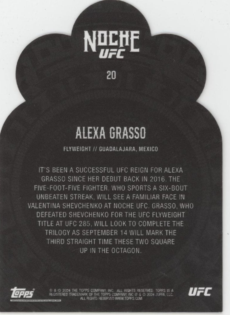 Alexa Grasso 2024 Topps Noche Die-Cut #0