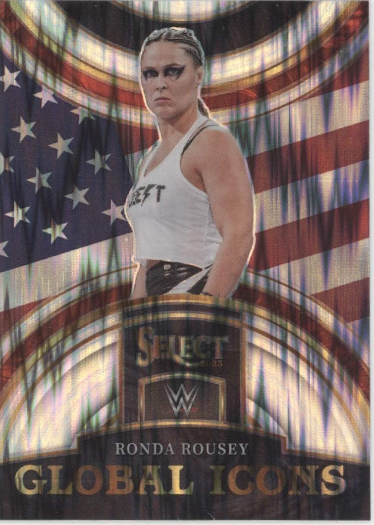 Ronda Rousey 2023 Panini Select Shock Prizm #21