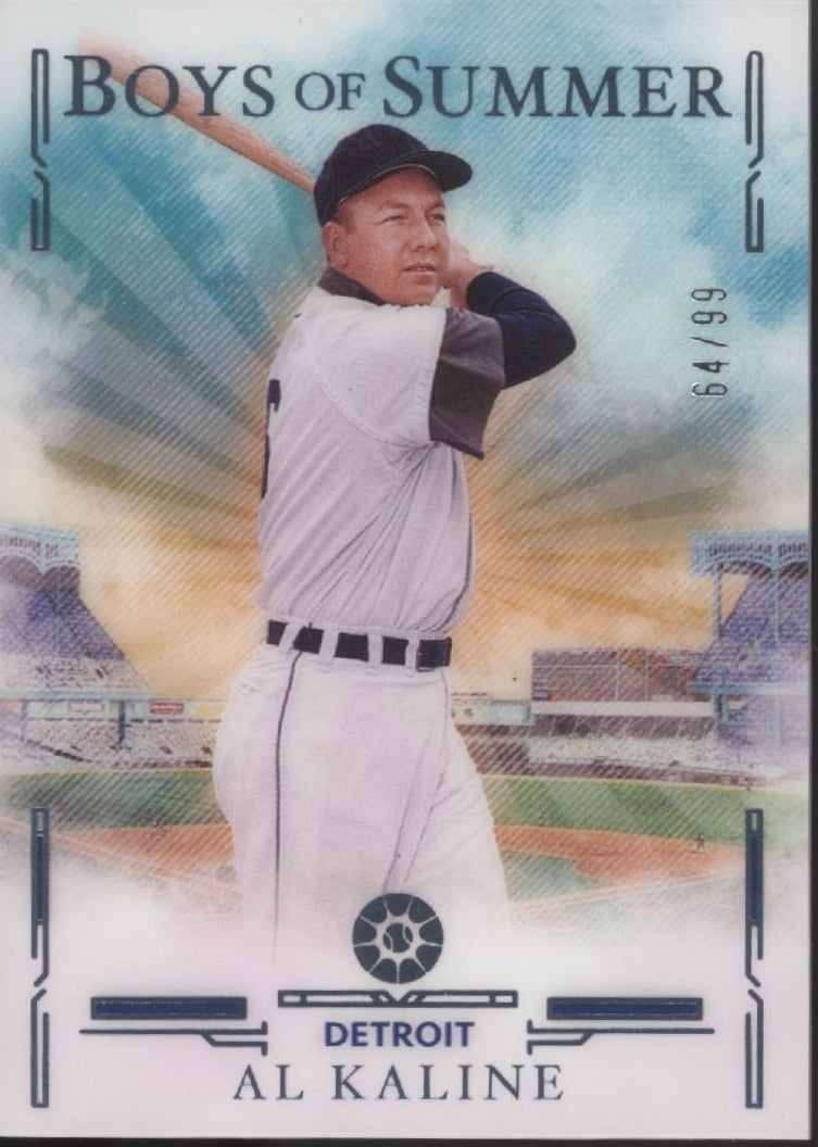 Al Kaline 2025 Panini Boys of Summer Blue 64/99 #13
