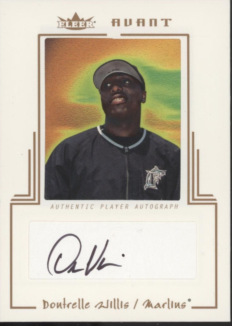Dontrelle Willis 2003 Fleer Avant Auto 092/150